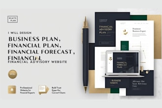 do business plan, financial plan, financial forecast, financial advisory website