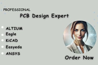 design electrical pcb board circuit prototype in altium, easyeda, kicad, eagle