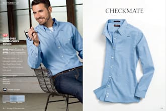 design a custom product catalog, sell sheet, or lookbook