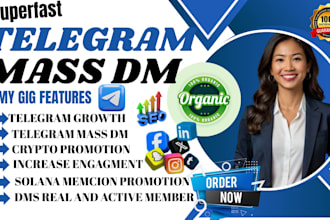do telegram mass dm crypto marketing crypto telegram promotion cold outreach