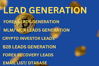 quality forex recovery leads, business leads, recovery leads, contact email list