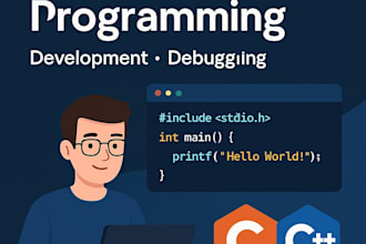 write and debug c and c plus plus programs