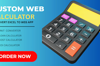 do custom web calculator for your business