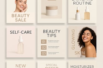 create instagram templates for beauty brands boost engagement