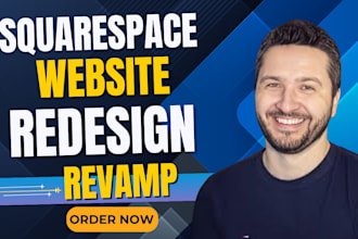 revamp or redesign your squarespace website online store development