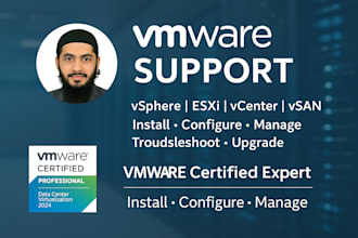 install, configure, manage, and troubleshoot vmware vsphere, esxi, and vcenter
