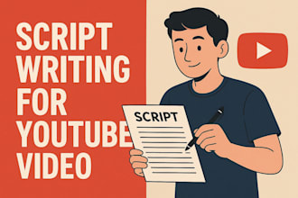 write a unique script for youtube video