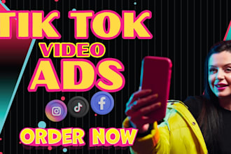 create tik tok video ads book promotion ebook booktok content creator ig reels