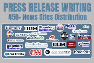 create press release writing PR distribution submit press release