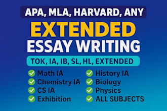 perfectly do ia ib hl sl ias, extended essays, tok exhibition, essentails
