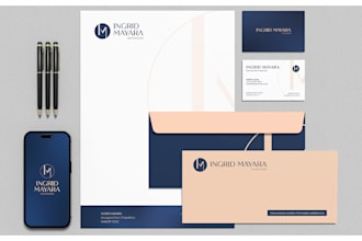 design professional stationery for your personal law brand