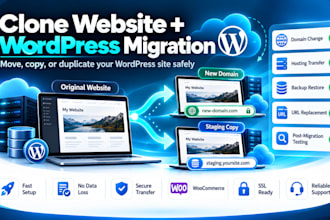 clone website,website migration,wordpress migration