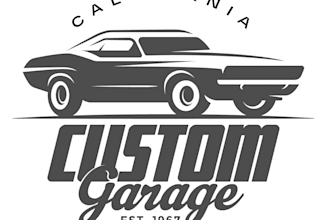 design high quality marvelous automotive, auto detailing, classic car logo