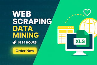 scrape website, ecommerce or business data into excel or CSV