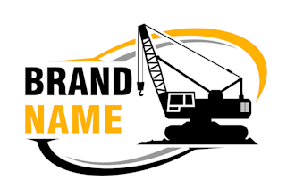 design awesome beautiful crane logo