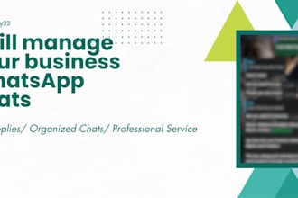 provide customer support via whatsapp business