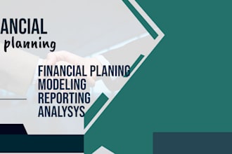 do financial projections, model,  and valuations