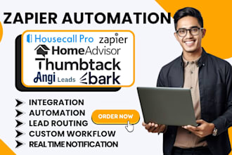 integrate housecall pro homeadvisor thumbtack angi leads bark with zapier zaps