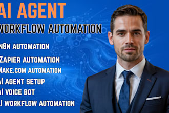 setup n8n ai agent make com n8n automation zapier workflow vapi ai caling agent