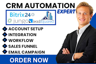 setup estage leadsquared jungo crm bitrix bitrix 24 integration
