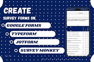 create any fill survey automate on congnito google respondents typeform jotform