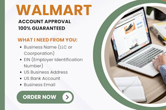 create and set up your walmart seller account professionally