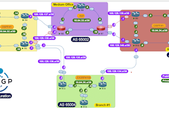 design and configure networks labs in cisco packet tracer and pned lab