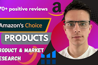 deliver product research and market research for amazon sellers about to launch
