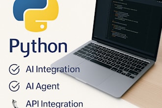 build ai python web apps with django, fastapi, flask