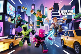develop your full roblox game in high quality animations