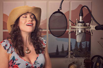 record modern female country vocals with power and emotion