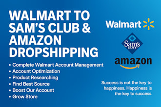 do walmart va full account management and grow your business