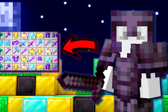 make you a minecraft video thumbnail for smps, survival, etc
