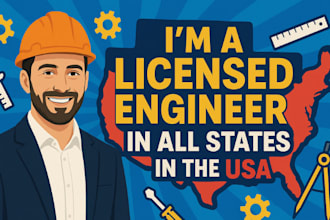 license civil and structural engineer pennsylvania california ohio for permit