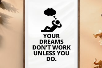 do printable motivational quotes typography poster design