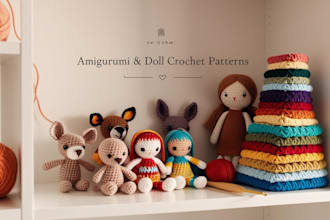 create a detailed amigurumi crochet pattern