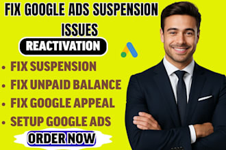 fix google ads account suspension and circumventing system policy suspension