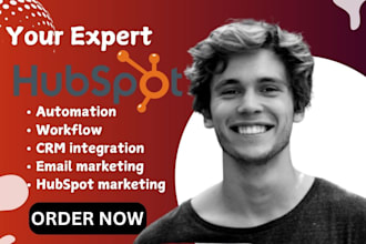 setup hubspot expert workflow automation and marketing hubspot crm integration