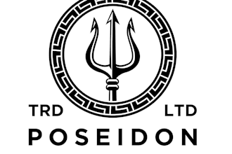 make high quality poseidon, trident, mythical, ocean king logo