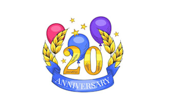 design awesome logo for event or anniversary