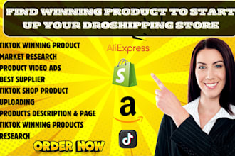 find winning product for tktok shop and shopify dropshipping store