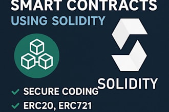 develop smart contracts using solidity