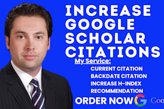 increase google scholar citations for research journal publication