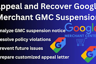 appeal and recover google merchant gmc suspension reinstatement fix suspension