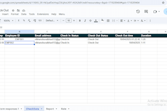 do attendance tracking with google form