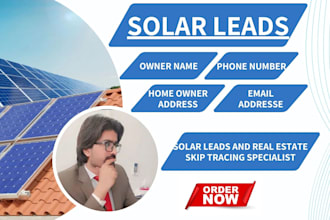 provide solar leads and other new home owner sales leads