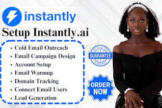 setup instantly ai automation for email warm up and cold email marketing