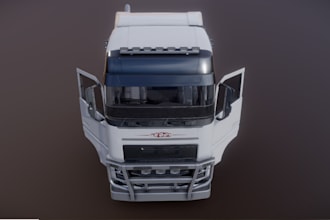 model 3d truck vehicle, tank model,exterior car rendering,wheel,body kits,zbrush