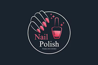 design sparkle nails or boutique logo