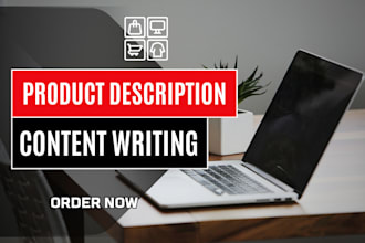 write creative, SEO optimized product descriptions for blog, amazon or shopify